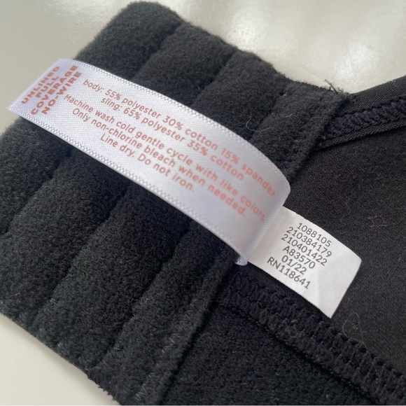 Cacique Lane Bryant Black Cotton Unlined No Wire Bra Size 46D - Picture 7 of 7